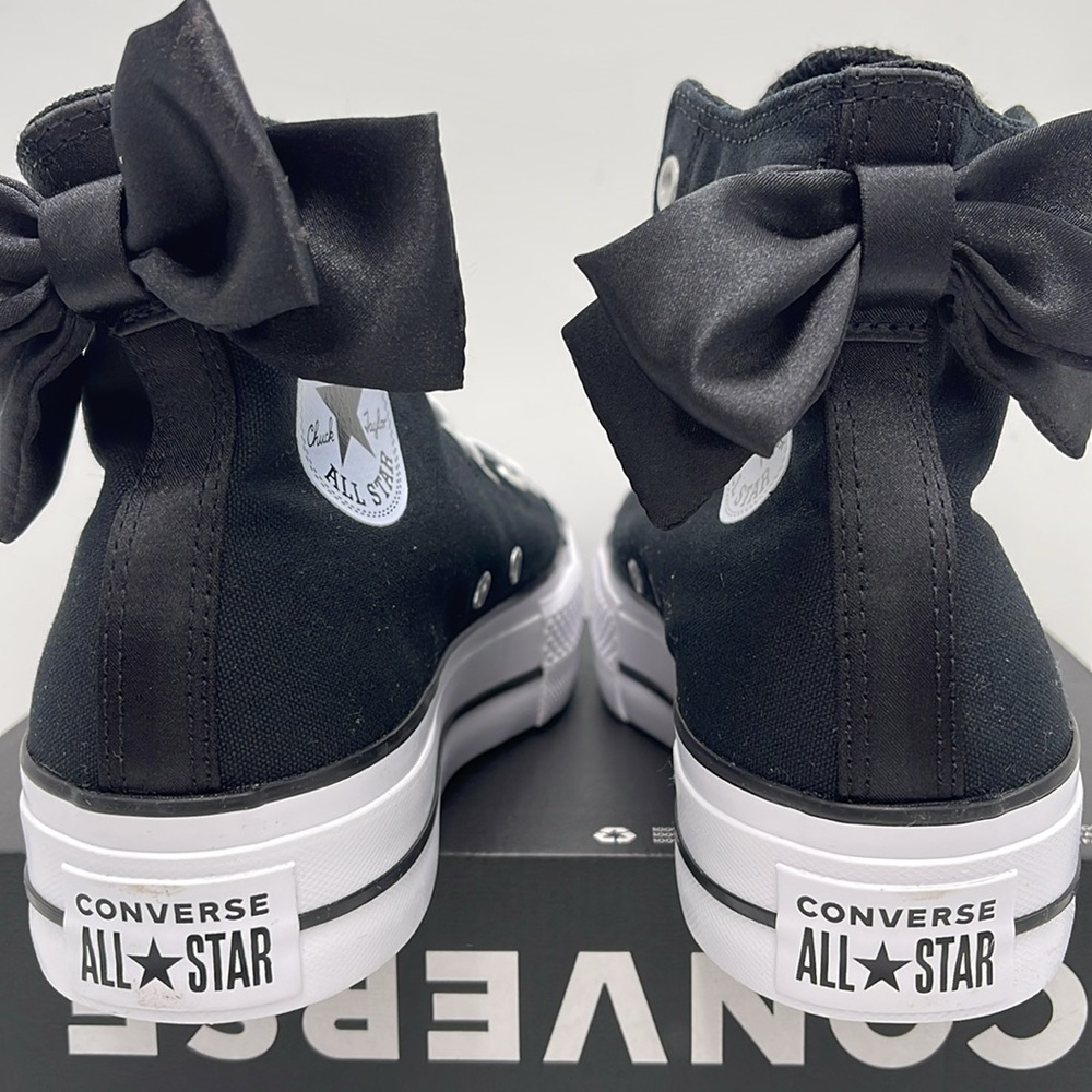 Converse WMNS CTAS LIFT HI
BLACK/WHITE/BLACK А14828C Platforms Sneakers - Picture 14 of 16